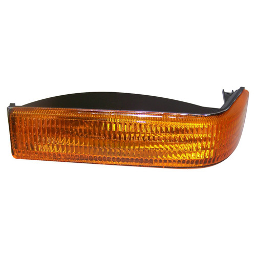 Crown Automotive 55054581 Left Park and Turn Signal Light for 93-96 Jeep ZG Grand Cherokee - Amber Plastic, Sold Individually