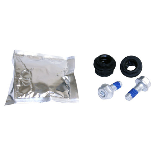 Crown Automotive 68263133AA Rear Caliper Pin Kit for 2015+ Jeep BU & BV Renegade, Left or Right, Includes 2 Bolts, 2 Boots, and Grease