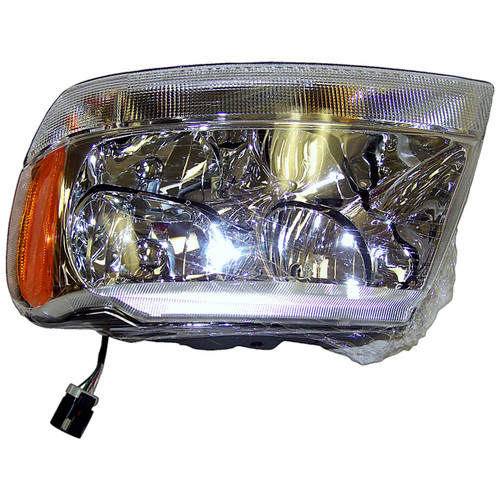 Crown Automotive 55155553AD Headlight Front Left - Fits 1999-2004 Jeep WJ Grand Cherokee