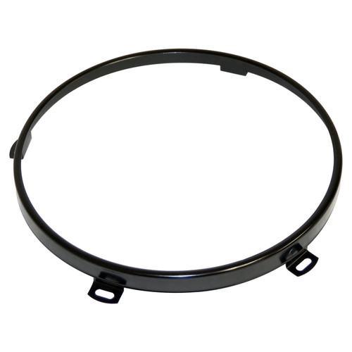 Crown Automotive 68003772BLK Headlight Retainer for 2007-2018 JK Jeep Wrangler, Black Powder Coat Finish, Fits Left or Right