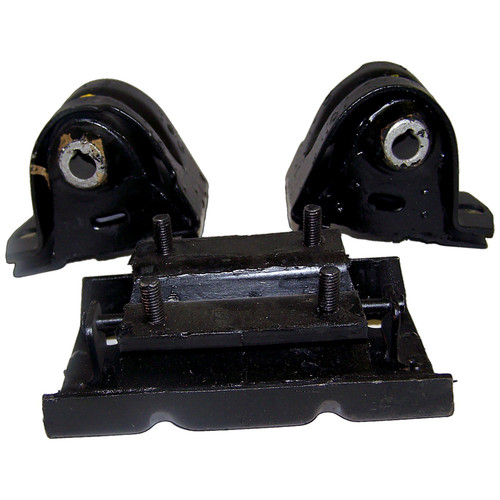 Crown Automotive 52019276K Engine Mount Kit for 1997-2002 TJ Wrangler w/ 2.5L Engine, 2003-2006 TJ Wrangler w/ 2.4L Engine, Includes 2