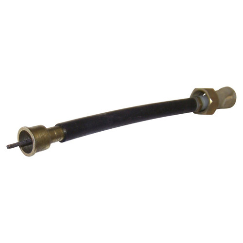 Crown Automotive 53009001 Upper Speedometer Cable for 1990 XJ Cherokee & MJ Comanche w/ Speed Control - Black Metal, Rubber