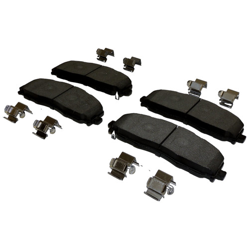 Crown Automotive 68409860AA Brake Pad Set Front Left & Right Inner & Outer - Fits 2018-2020 Jeep JL Wrangler