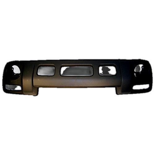 Crown Automotive 5GJ63HS5AC Front Fascia for 2002-2004 Jeep KJ Liberty, Gray Textured Finish - Gray Plastic, Sold Individually