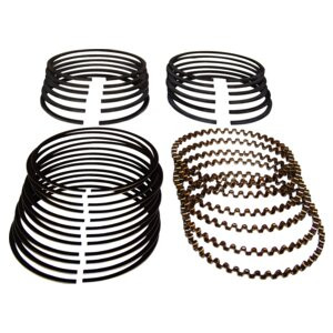 Crown Automotive J8121684 Oversize .010" Piston Ring Set for Jeep 1972-1986 CJ-5, CJ-6, CJ-7, CJ-8 w/ 3.8L or 4.2L Engines, 1987-1990 YJ
