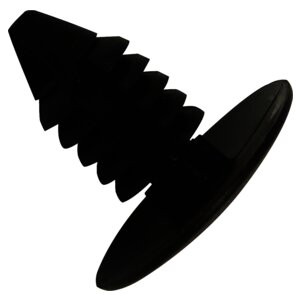 Crown Automotive J4004919 Plastic Push-In Fastener Jeep 1984-1996 XJ Cherokee, 1986-1992 MJ Comanche - Black Plastic, Sold Individually