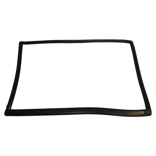 Crown Automotive 55007128AB Rear Right Quarter Panel Window Seal for 1984-1996 Jeep XJ Cherokee w/ 4 Doors - Black Rubber