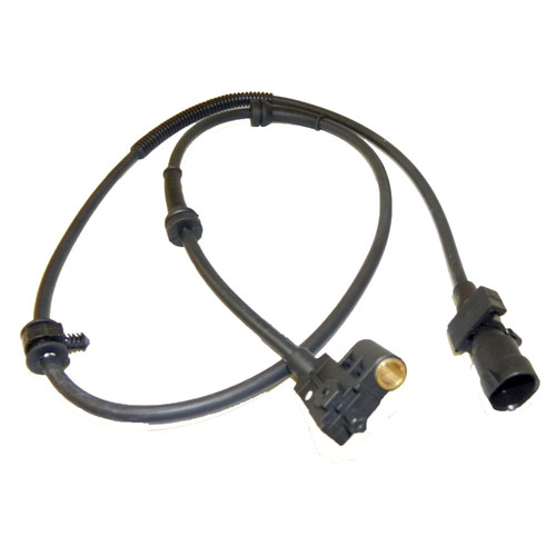 Crown Automotive 56041317AC Front Left Wheel Speed Sensor for Jeep 1999-2004 WJ, WG Grand Cherokee - Black Plastic, Rubber