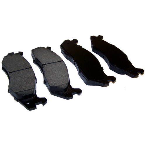 Crown Automotive 83501167 Brake Pad Set for Jeep 1982-1986 CJ-5, CJ-7, CJ-8, 1987-1989 YJ Wrangler, 1984-1991 XJ Comanche, MJ Comanche w