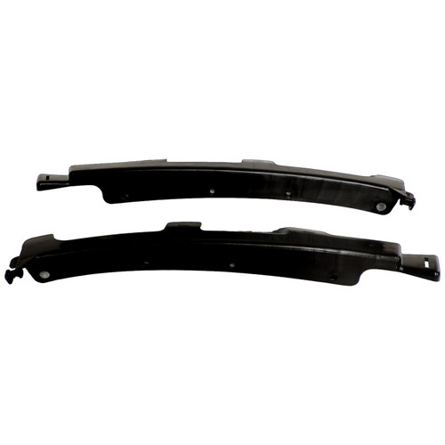 Crown Automotive 68144224K Front Upper Fascia Bracket Set for 2014-2016 Jeep WK Grand Cherokee w/o SRT - Black Plastic