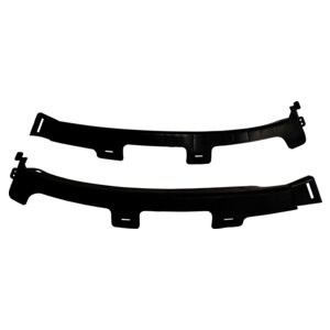 Crown Automotive 68144224K Front Upper Fascia Bracket Set for 2014-2016 Jeep WK Grand Cherokee w/o SRT - Black Plastic