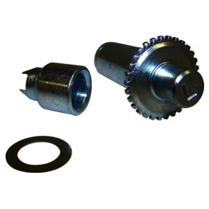 Crown Automotive J8124513 Left Rear Brake Adjuster Kit for 1974-1991 Jeep SJ, J-10 w/ 11" Brake Drums - Zinc Steel