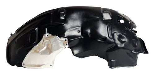 Crown Automotive 68270815AB Left Front Fender Liner for 2018+ Jeep JL Wrangler & JT Gladiator w/o Rubicon Package - Black Plastic