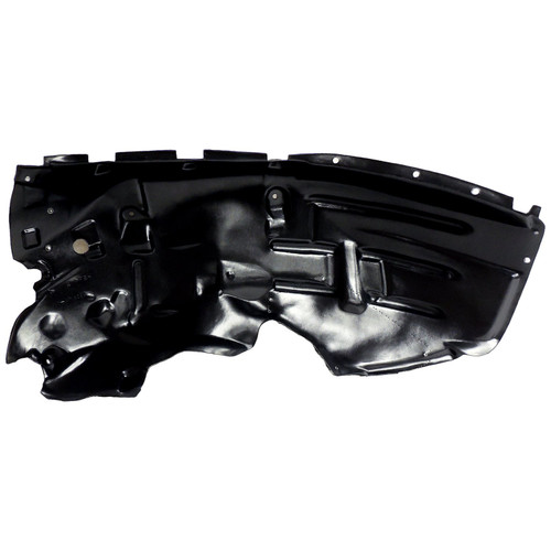 Crown Automotive 68270815AB Left Front Fender Liner for 2018+ Jeep JL Wrangler & JT Gladiator w/o Rubicon Package - Black Plastic