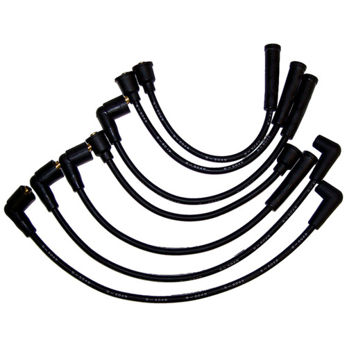 Crown Automotive 83300088 Spark Plug Wire Set - Fits 1987-1990 Jeep YJ Wrangler