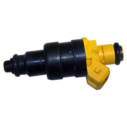 Crown Automotive 53007809 Fuel Injector for 1993-1994 Jeep ZJ Grand Cherokee w/ 5.2L Engine - Black Metal, Plastic, Sold Individually