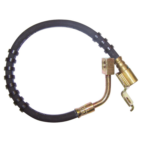 Crown Automotive 52007587 Front Left Brake Hose for Select 1984-1989 XJ Cherokee, 1990-1992 XJ Cherokee w/ 2 Wheel Drive