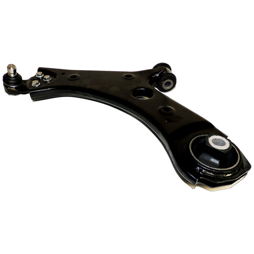 Crown Automotive 68248006AA Left Front Lower Control Arm for 2015+ Jeep BU & BV Renegade w/ AWD - Black, Unpainted Aluminum, Rubber, Steel