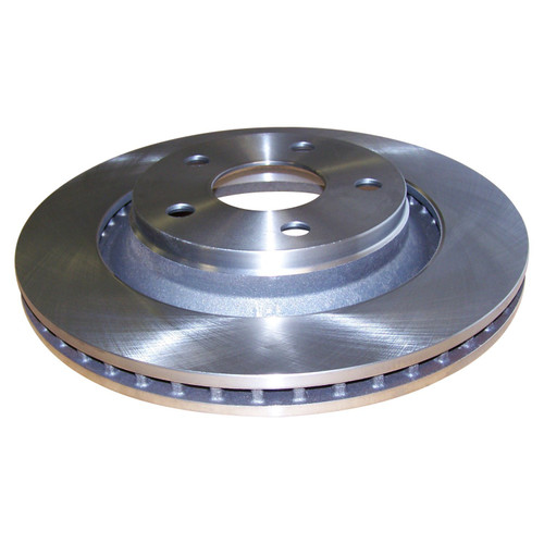 Crown Automotive 68040177AA Front Disc Brake Rotor for 2008-2018 Jeep JK Wrangler w/ 13.09" Rotor, L or R - Cast Iron, Sold Individually