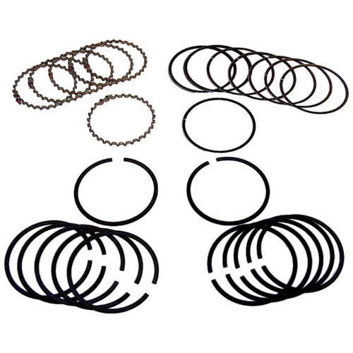 Crown Automotive 4762462 Engine Piston Ring Set - Fits 1987-1995 Jeep YJ, XJ, MJ, ZJ Models