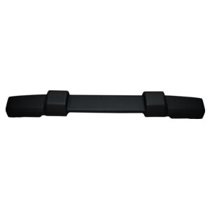 Crown Automotive 1FN66RXFAA Front Fascia for 2007-2009 Jeep JK Wrangler USA Market Only w/o Fog Lamps w/o Tow Hooks - Black Plastic
