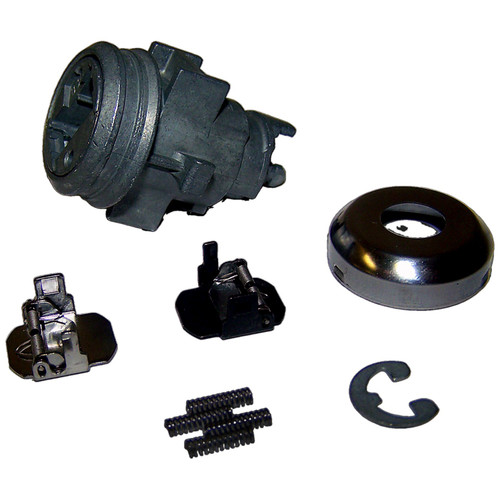 Crown Automotive 4778125 Tailgate Lock Cylinder Jeep 1995-1998 ZJ Grand Cherokee, 1997-2001 XJ Cherokee - Gray Metal, Plastic