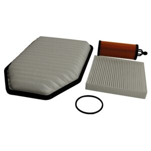 Crown Automotive MFK24 Master Filter Kit for 2014-2018 Jeep JK Wrangler w/ 3.6L Engine Includes Air, Oil, and Cabin Air Filter