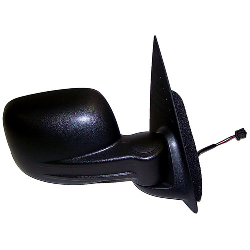 Crown Automotive 55155839AI Right Power, Heated, Manual Folding Mirror for 2002-2007 Jeep KJ Liberty LHD - Black Glass, Metal, Plastic