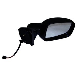 Crown Automotive 55155839AI Right Power, Heated, Manual Folding Mirror for 2002-2007 Jeep KJ Liberty LHD - Black Glass, Metal, Plastic