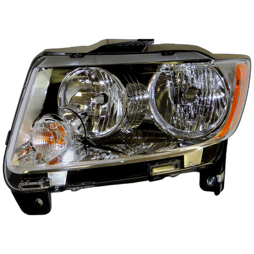 Crown Automotive 68088869AA Headlight Front Left - Fits 2011-2017 Jeep MK Compass