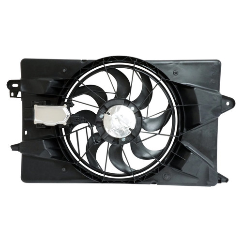 Crown Automotive 68197298AB Cooling Fan Assembly for Jeep 2014-2018 KL Cherokee w/ 2.4L Engine w/ Single Cooling Fan Assembly