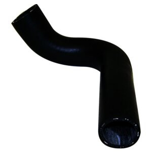 Crown Automotive 52040290 Upper Radiator Hose for 1987-1990 Jeep YJ Wrangler w/ 4.2L Engine - Black Rubber, Sold Individually
