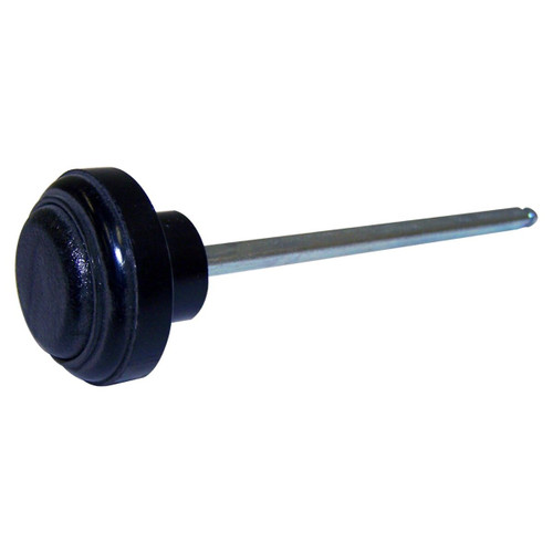 Crown Automotive 56006885 Headlight Switch Knob for Jeep 1991-1996 XJ Cherokee - Black, Silver Metal, Plastic, Sold Individually