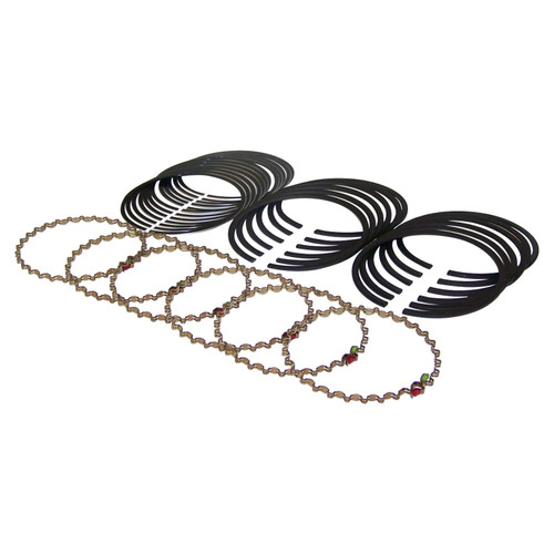 Crown Automotive 4762462010 .010" Oversized Piston Ring Set for Jeep 1991-1995 YJ Wrangler, 1987-1995 XJ Cherokee, 1987-1992 MJ Comanche