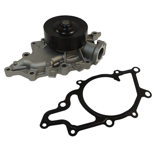 Crown Automotive 5086581AA Water Pump for 2002-2004 WG Grand Cherokee w/ 2.7L Diesel Engine, Includes Gasket, Sold Individually
