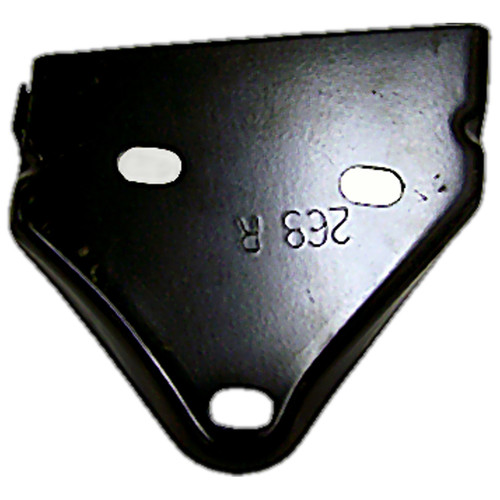 Crown Automotive 55175268AB Right Front Bumper Bracket for 1997-2001 Jeep XJ Cherokee - Black Metal, Sold Individually