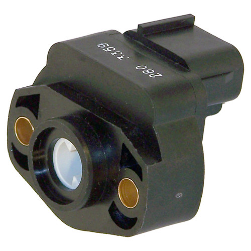 Crown Automotive 4882219 Throttle Position Sensor for Jeep 1997-2001 Grand Cherokee w/ 4.7L, 5.2L, 5.9L Engines - Black Metal, Rubber