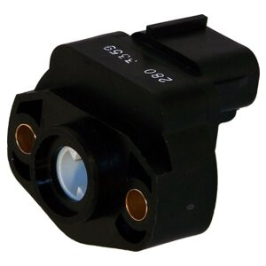 Crown Automotive 4882219 Throttle Position Sensor for Jeep 1997-2001 Grand Cherokee w/ 4.7L, 5.2L, 5.9L Engines - Black Metal, Rubber
