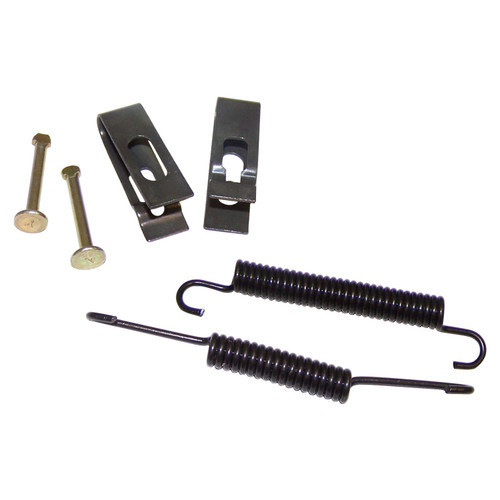 Crown Automotive 5014038AA Parking Brake Hardware Kit for 1999-2004 Jeep WJ, WG Grand Cherokee, Left or Right, Includes Springs and Pins