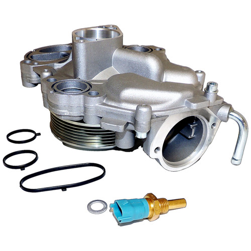 Crown Automotive 68211202AB Water Pump for 2014-2021 Jeep WK Grand Cherokee w/ 3.0L Diesel Engine & 2014-2019 DS Ram 1500 w/ 3.0L Diesel