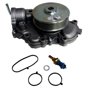Crown Automotive 68211202AB Water Pump for 2014-2021 Jeep WK Grand Cherokee w/ 3.0L Diesel Engine & 2014-2019 DS Ram 1500 w/ 3.0L Diesel
