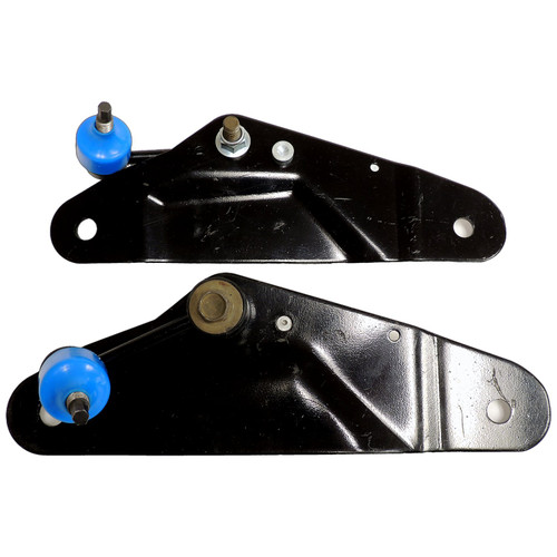 Crown Automotive 5290768K Rear Sway Bar Link Set for 2006-2010 Jeep WK Grand Cherokee w/ SRT8 Package - Black Rubber, Steel