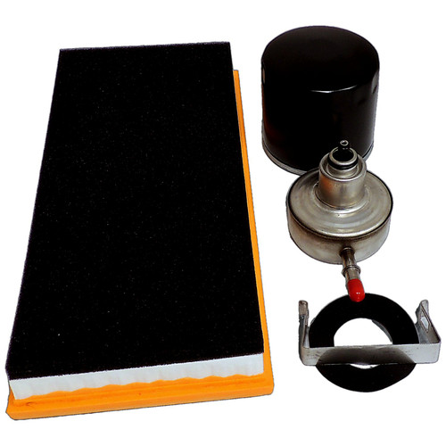 Crown Automotive MFK7 Master Filter Kit for 1997-2004 Jeep TJ Wrangler w/ 4.0L or 2.5L Engines, Includes Air Filter, Oil Filter, Fuel