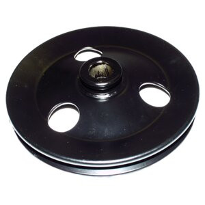 Crown Automotive 4612242 Power Steering Pump Pulley for 1995-1999 Dodge / Plymouth Neon - Black Metal, Sold Individually