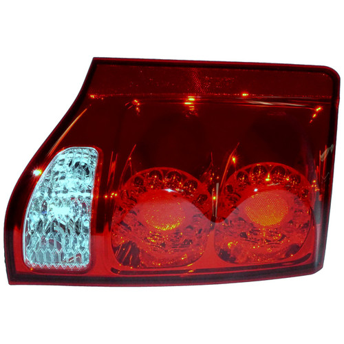 Crown Automotive 5182535AD Left Tail Lamp for 2011+ RT Dodge Grand Caravan, Red Plastic - Black, Clear, Red Plastic, Sold Individually