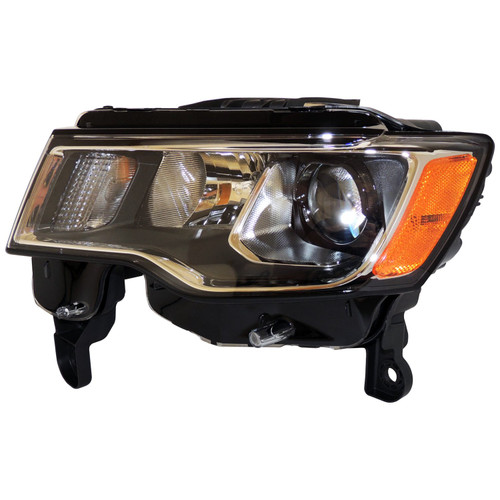 Crown Automotive 68289235AD Headlight Front Left - Fits 2017-2022 Jeep WK Grand Cherokee