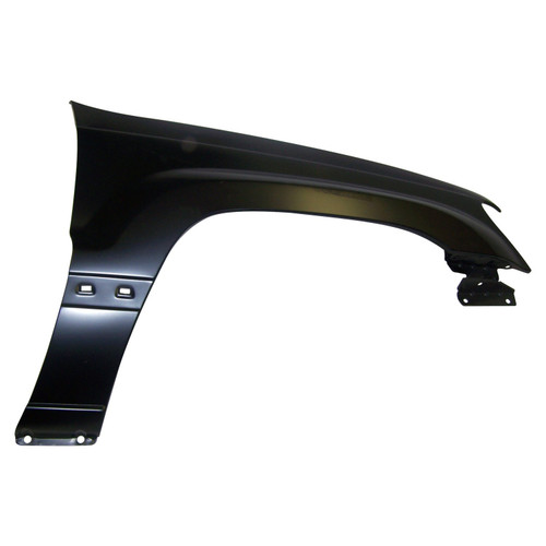 Crown Automotive 55135900AB Right Fender for 1999-2004 Jeep WJ Grand Cherokee - Black Metal, Sold Individually