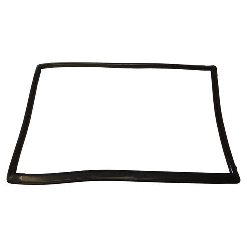 Crown Automotive 55007129AB Rear Left Quarter Panel Window Seal for 1984-1996 Jeep XJ Cherokee w/ 4 Doors - Black Rubber