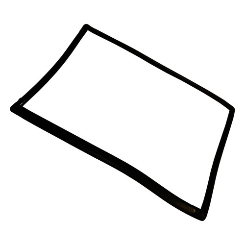 Crown Automotive 55007129AB Rear Left Quarter Panel Window Seal for 1984-1996 Jeep XJ Cherokee w/ 4 Doors - Black Rubber