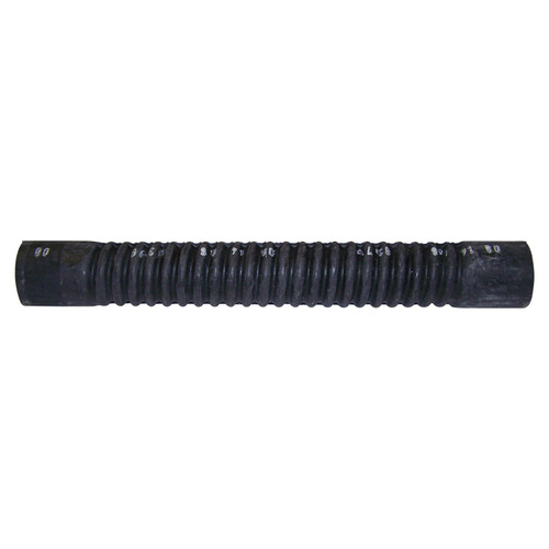 Crown Automotive J0942368 Upper Radiator Hose for 1966-1971 Jeep CJ-5, CJ-6, C101 Commando w/ 3.7L Engine - Black Rubber